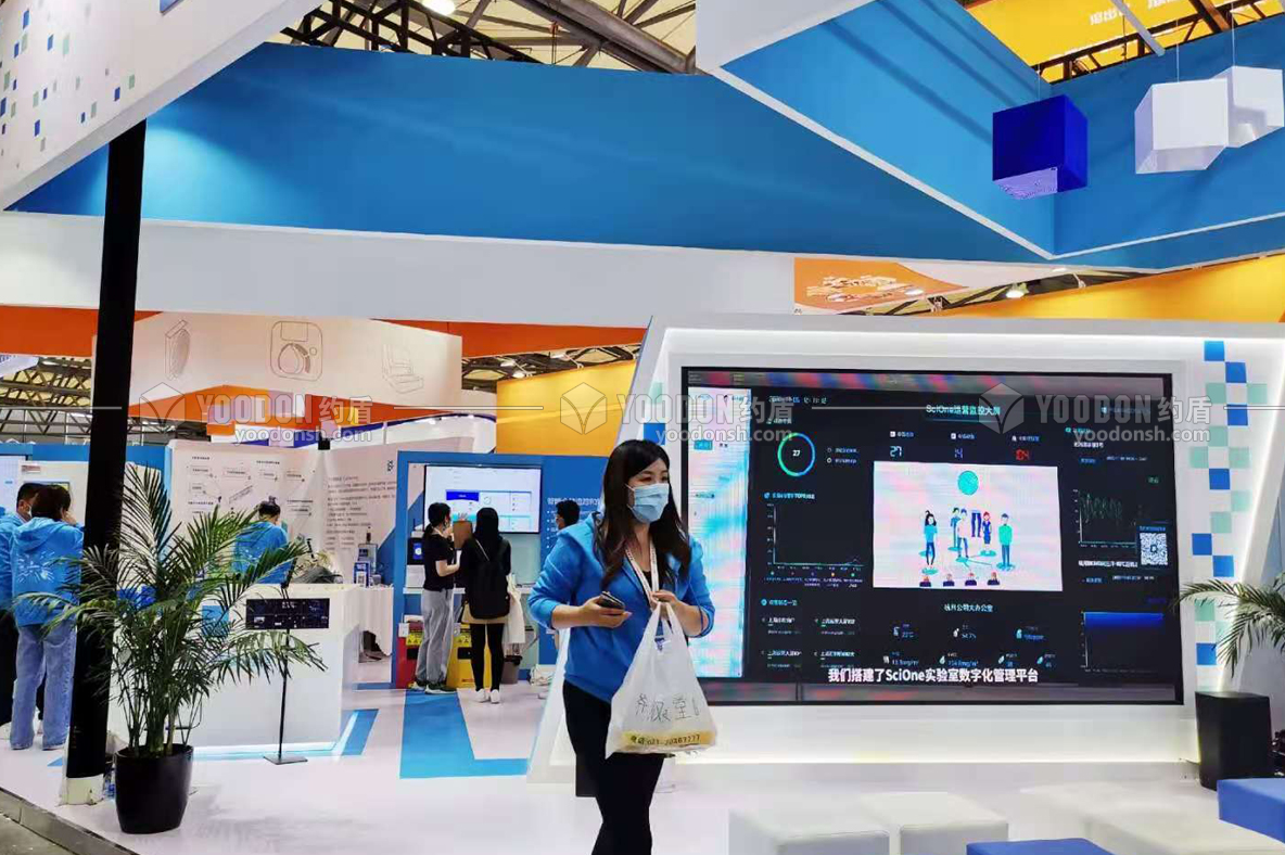 釋普科技展臺(tái)4