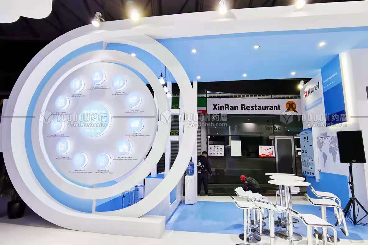 展臺(tái)搭建現(xiàn)場(chǎng)1