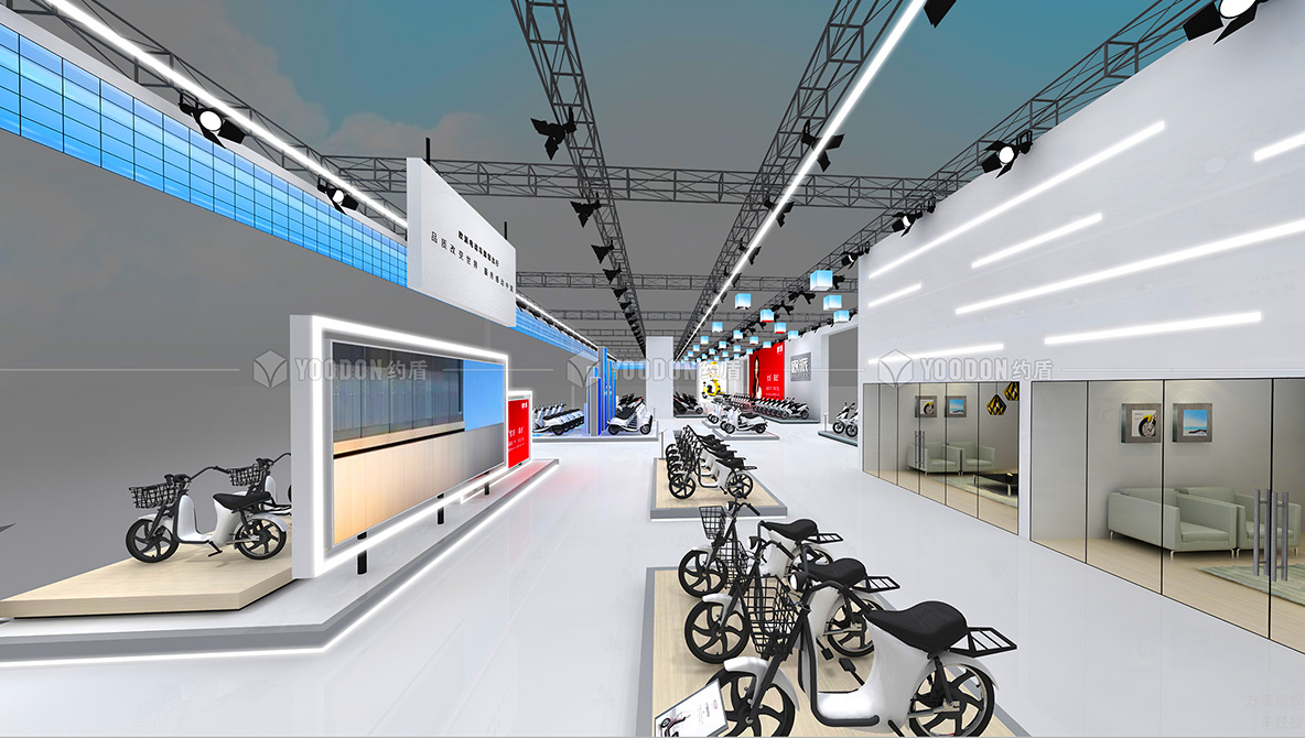 電動自行車展位設(shè)計