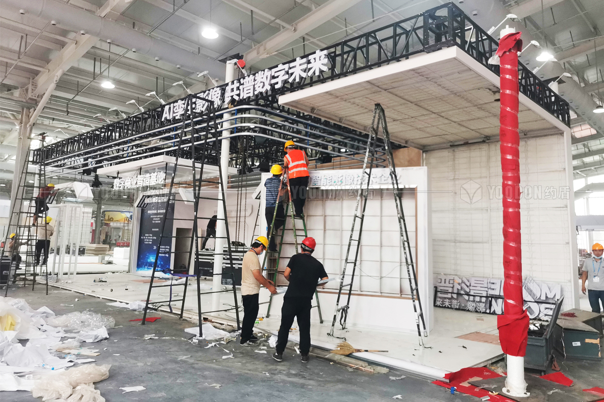 服貿(mào)會(huì)展臺(tái)施工