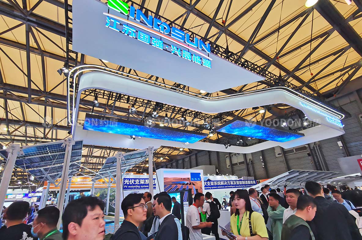 光伏展臺(tái)搭建
