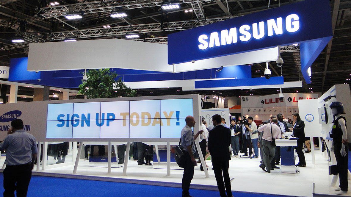 三星-英國(guó)安防展